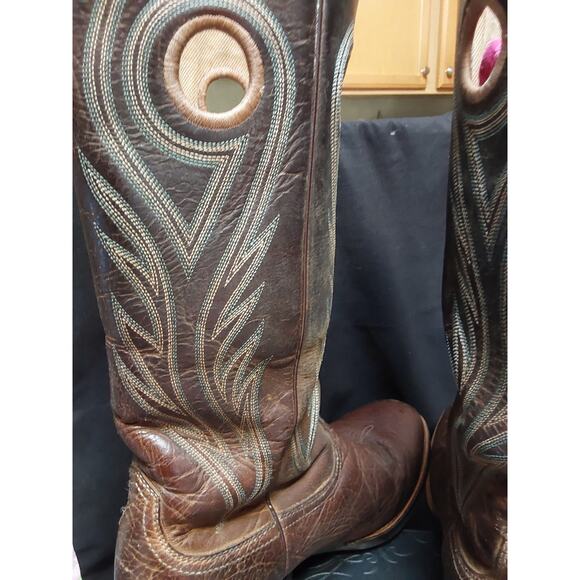 ARIAT Mens Western Boots Style 10014058 Size 11.5 D in earth brown round toe - Picture 8 of 10